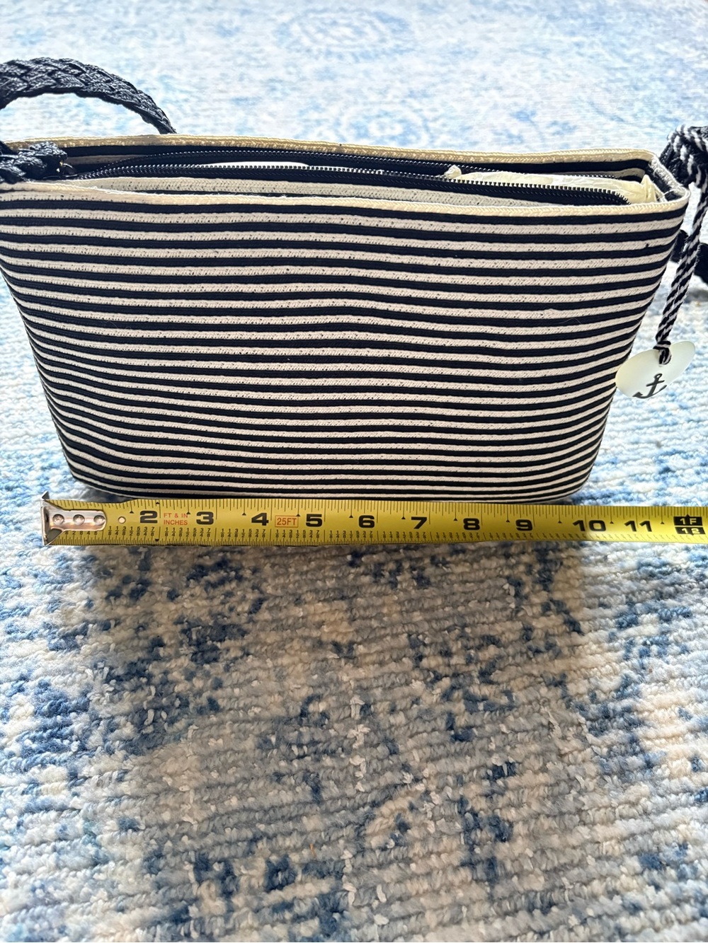 New Vintage Liz Claiborne purse black and white